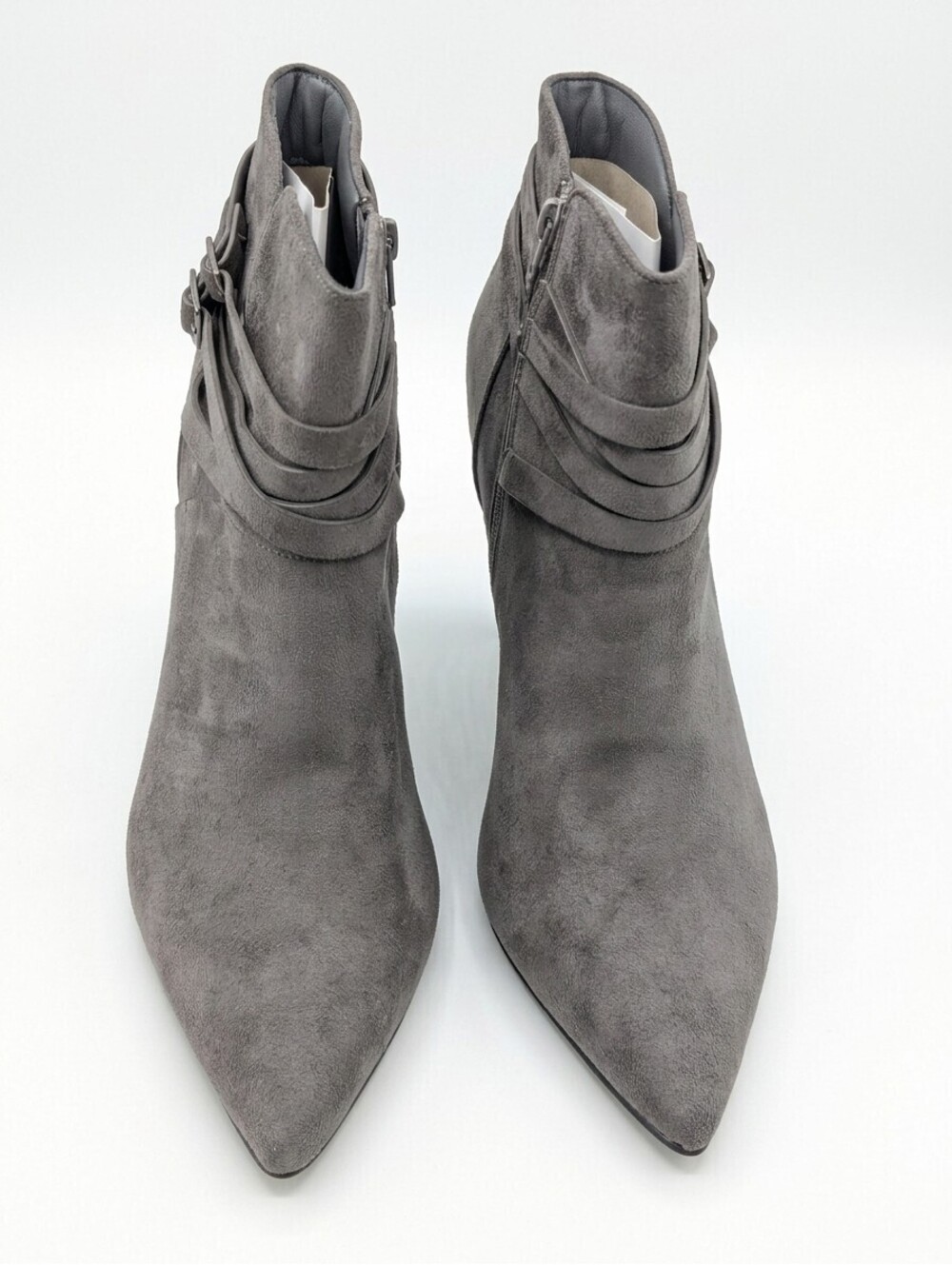 City Chic Sultry Wide Fit Ankle Boot Steel Sz 13W